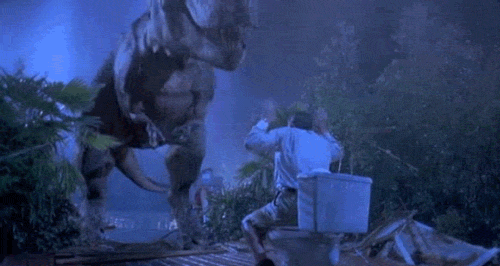 Jurassic Park lawyer eaten by T-Rex